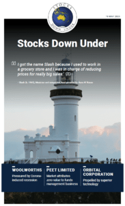 Stocks Down Under 19 May 2020: Woolworths, Peet Limited, Orbital Corporation 2