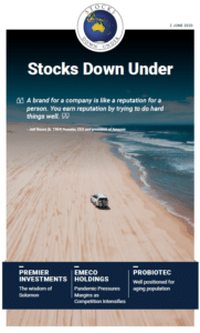 Stocks Down Under 2 June 2020: Premier Investments, Emeco Holdings, Probiotec 2