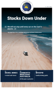Stocks Down Under 13 July 2020: Nickel Mines, Genworth Mortgage, Whispir 2