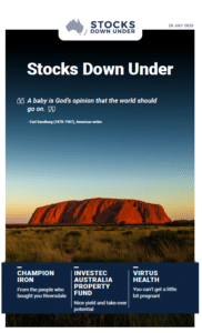 Stocks Down Under 28 July 2020: Champion Iron, Investec Australia Property Fund, Virtus Health 2