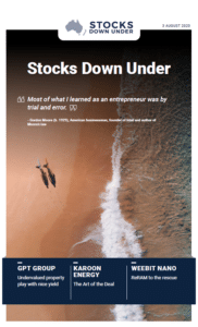 Stocks Down Under 3 August 2020: GPT Group, Karoon Energy, Weebit Nano 2