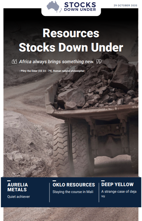 Resources Stocks Down Under: Aurelia Metals, Oklo Resources, Deep Yellow