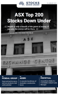 ASX Top 200 Stocks Down Under: Pendal Group, Adbri, Perpetual