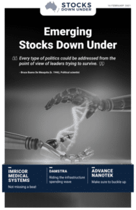 Emerging Stocks Down: UnderImricor Medical Systems, Damstra, Advance Nanotek