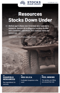Resources Stocks Down Under: Resources, VRX Silica, Peel Mining