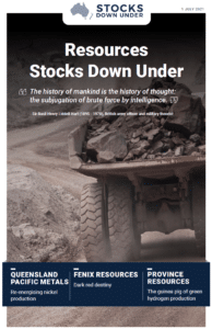 Resources Stocks Down Under: Queensland Pacific Metals, Fenix Resources, Province Resources