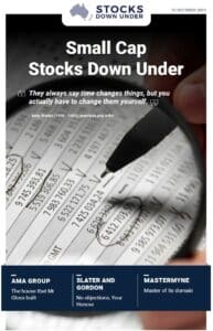 Small Cap Stocks Down Under 15 October 2021: AMA Group, Slater and Gordon, Mastermyne 2
