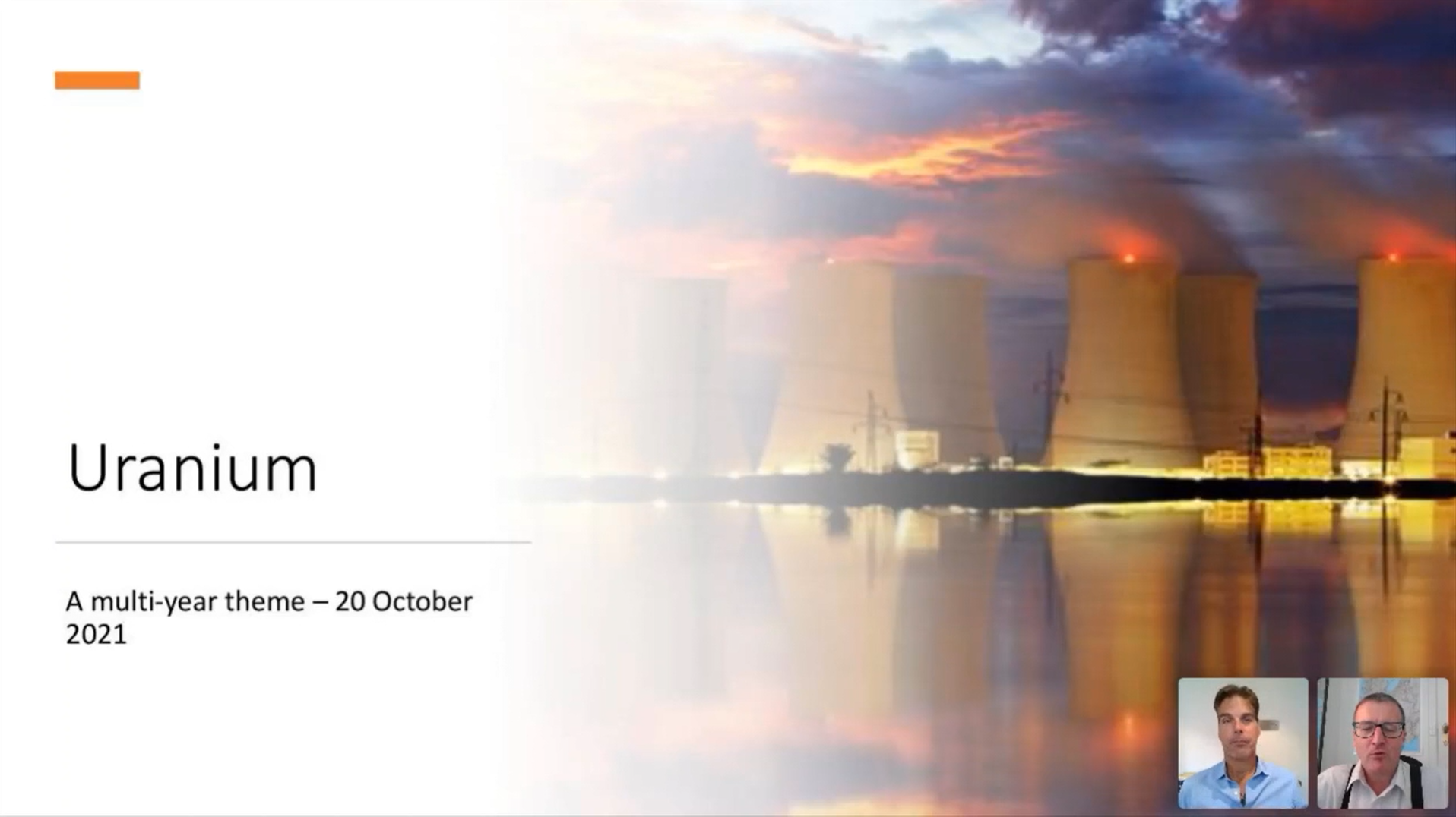 Investor Webinar 20 October 2021