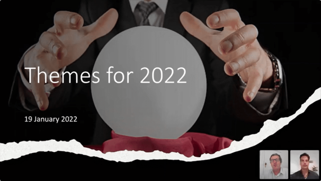 Investor Webinar 19 January 2022