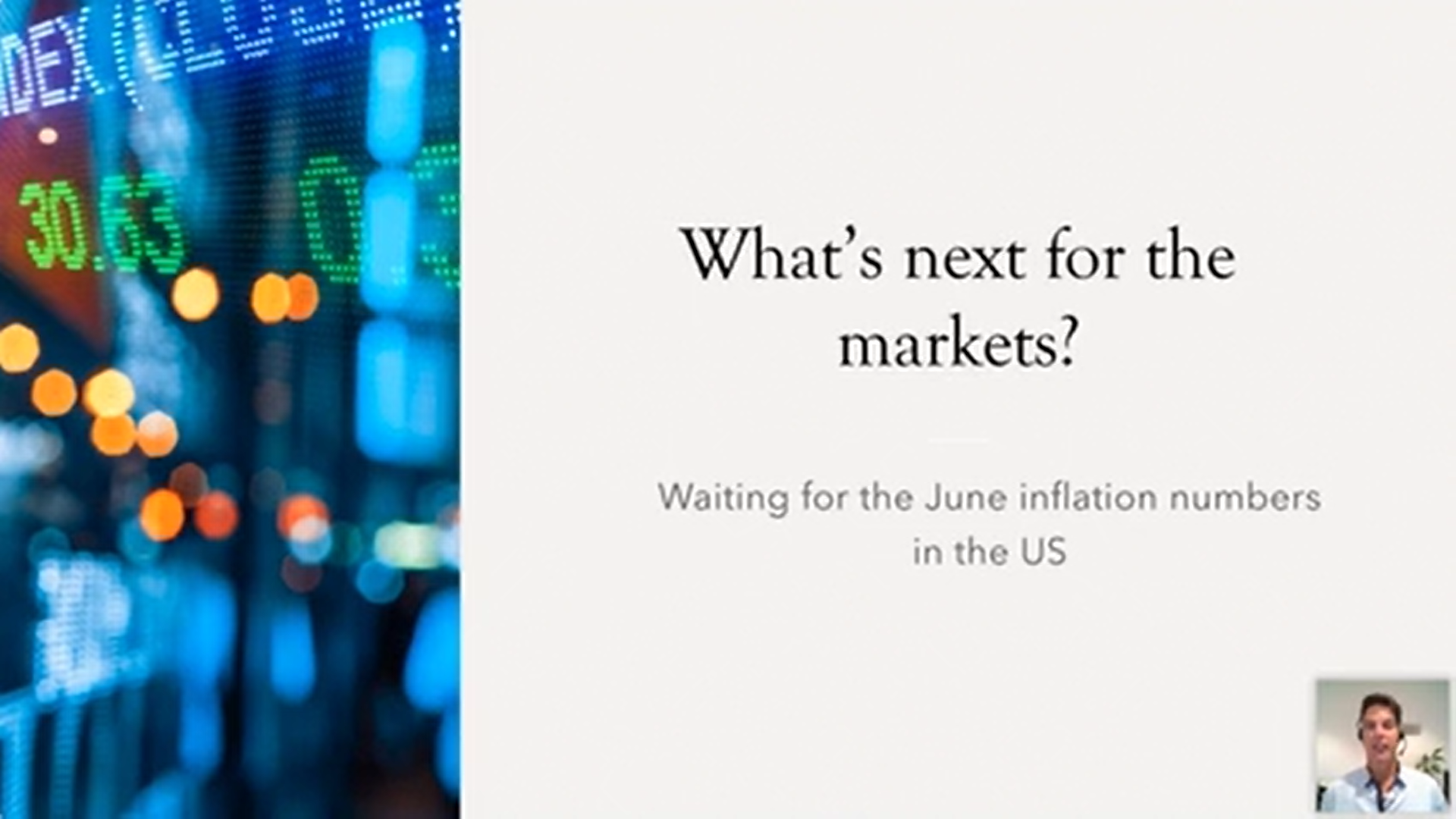 Investor Webinar