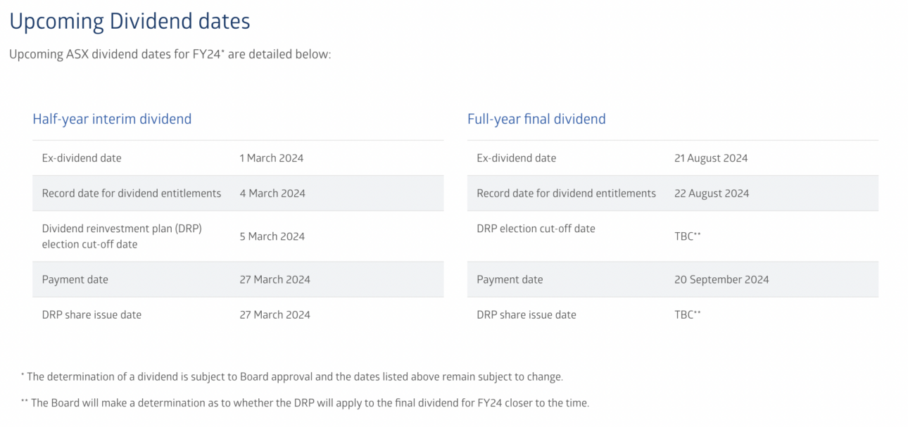 You need to keep an eye on the exdividend date if you want a solid