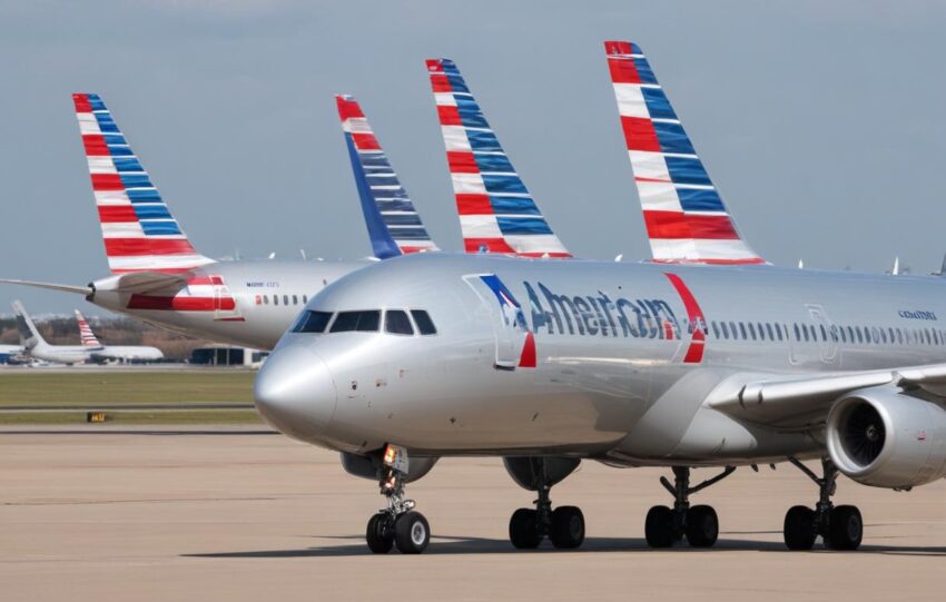 american airlines shares