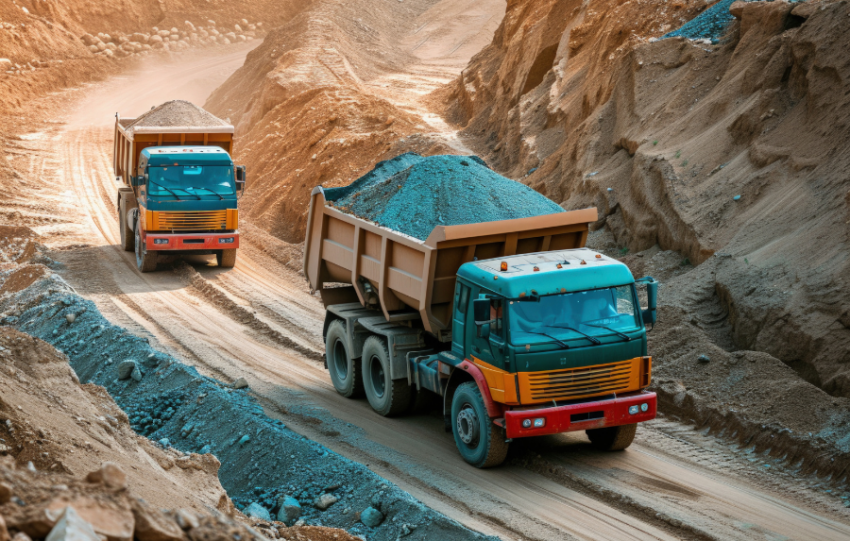 battery-electric haul trucks