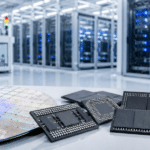 SK Hynix and Samsung stocks crashing on Kospi during AI memory selloff