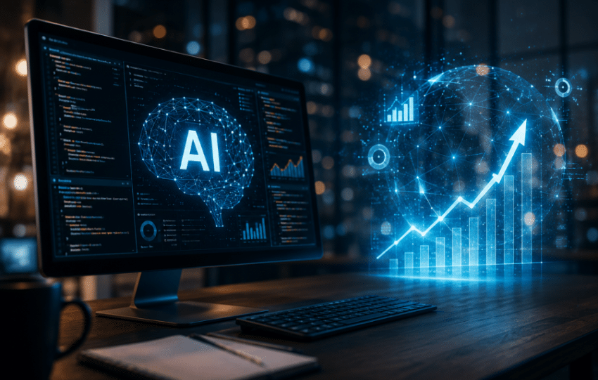 Palantir PLTR falling while Nvidia NVDA rises in the AI software to hardware rotation, July 2026
