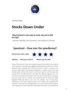 Stocks Down Under edition 16 01 2020 2