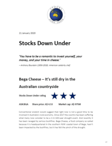 Stocks Down Under edition 21 01 2020 2
