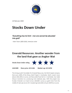 Stocks Down Under edition 10 2 2020 2