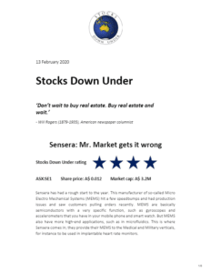 Stocks Down Under edition 13 2 2020 2