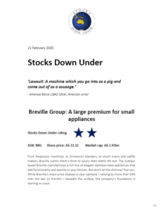 Stocks Down Under edition 21 2 2020 2