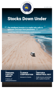 Stocks Down Under 20 March 2020: Fluence, Pengana Capital, Centuria Industrial REIT 2