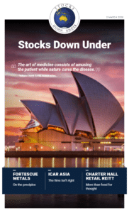 Stocks Down Under 2 March 2020: Fortescue Metals, iCarAsia, Charter Hall Retail REIT 2