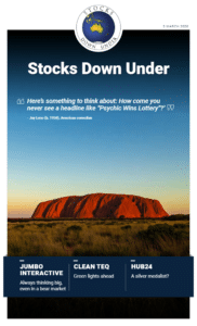 Stocks Down Under 3 March 2020: Jumbo Interactive, Clean Teq, HUB24 2