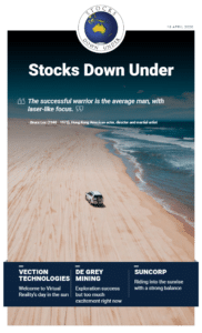 Stocks Down Under 16 April 2020: De Grey Mining, Suncorp, Vection Technologies 2