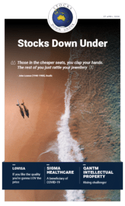 Stocks Down Under 27 April 2020: Lovisa, Sigma Healthcare, Qantm Intellectual Property 2