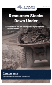 Resources Stocks Down Under 17 March 2022: Antilles Gold (ASX:AAU) 1