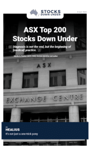 ASX Top 200 Stocks Down Under 9 May 2022: Healius (ASX:HLS) 2