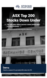 ASX Top 200 Stocks Down Under 16 May 2022: Ventia Services (ASX:VNT) 1