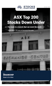 ASX Top 200 Stocks Down Under 30 May 2022: BrainChip (ASX:BRN) 2