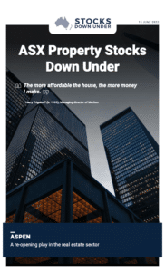 Property Stocks Down Under 15 June 2022: Aspen Group (ASX:APZ) 1