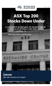 ASX Top 200 Stocks Down Under 22 August 2022: Aurizon (ASX:AZJ) 2