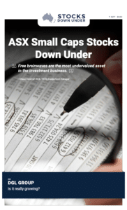 Small Cap Stocks Down Under 7 October 2022: DGL Group (ASX:DGL) 2