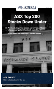 ASX Top 200 Stocks Down Under 24 October 2022: AGL Energy (ASX:AGL) 2