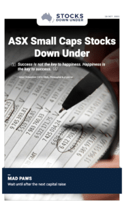 Small Cap Stocks Down Under 28 October 2022: Mad Paws (ASX:MPA) 2