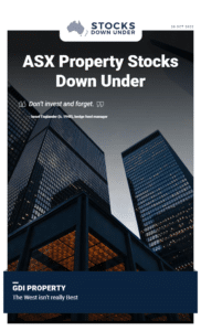 Property Stocks Down Under 26 October 2022: GDI Property Group (ASX:GDI) 23