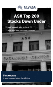 ASX Top 200 Stocks Down Under 7 November 2022: Brickworks (ASX:BKW) 2