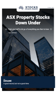Property Stocks Down Under 30 November 2022: Desane Group (ASX:DGH) 1